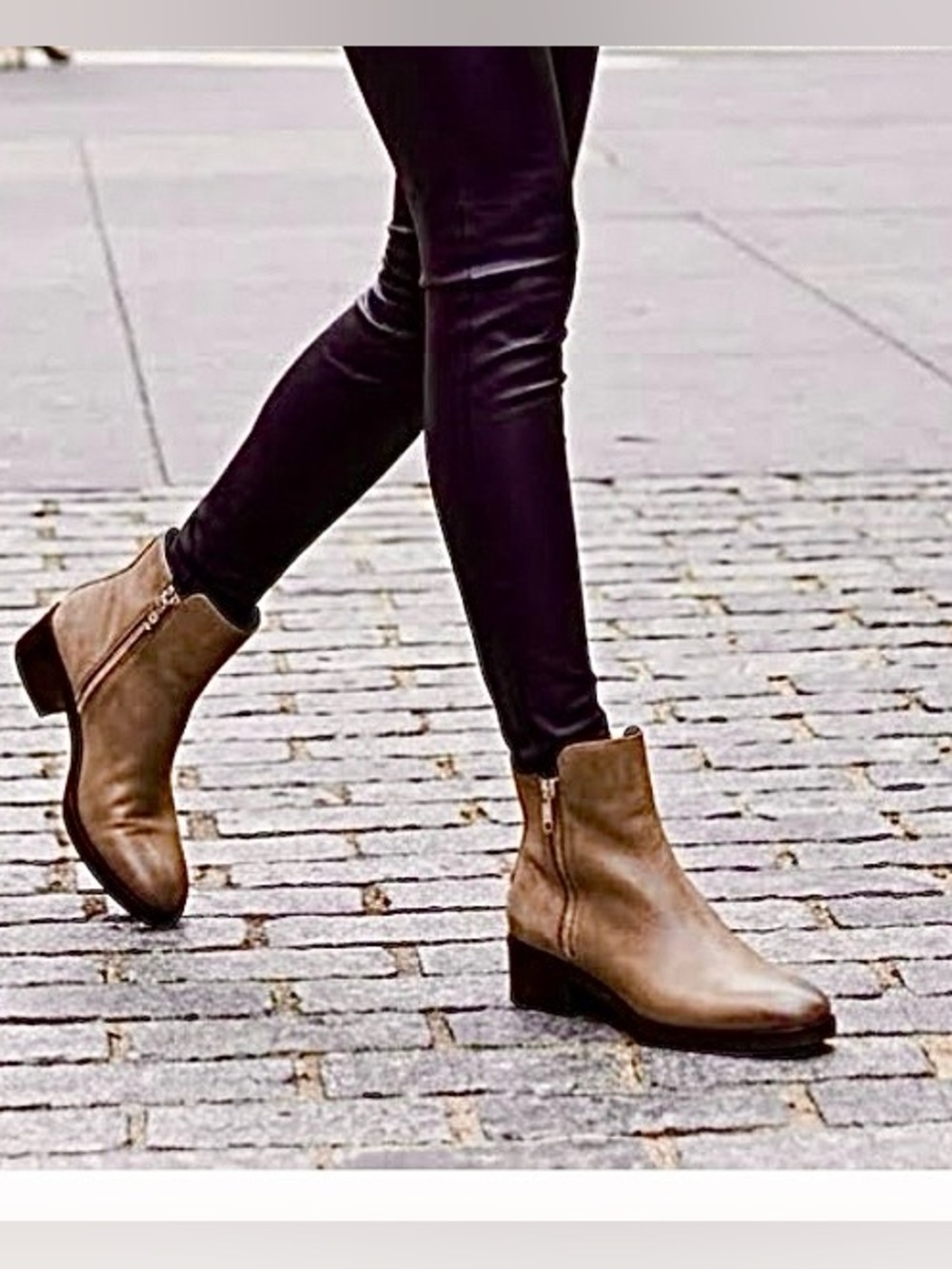 3.1 PHILLIP LIM Alexa Ankle Boots Leather Suede Combo Taupe 6.5 MSRP $525 NWT